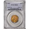 Image 1 : 1913 $5 Indian Head Half Eagle Gold Coin PCGS MS63
