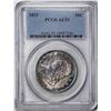Image 1 : 1833 Capped Bust Half Dollar Coin PCGS AU53 Amazing Toning
