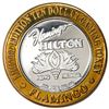 Image 3 : .999 Silver Flamingo Hilton Reno, Nevada $10 Casino Limited Edition Gaming Token