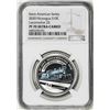 Image 1 : 2020 Nicaragua 10 Cordobas Locomotive 25 Trains Silver Coin NGC PF70 Ultra Cameo