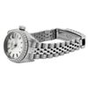 Image 6 : Rolex Ladies Stainless Steel Silver Index Datejust Wristwatch With Rolex Box