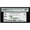 Image 1 : Circa 1970's Lincoln Memorial Giori Test Note PMG Superb Gem Uncirculated 67EPQ
