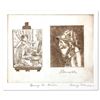 Image 1 : George Crionas (1925-2004) "Homage to Renoir" Limited Edition Etching on Paper