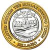 Image 2 : .999 Fine Silver Bellagio Las Vegas, NV $10 Limited Edition Gaming Token