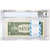 Image 2 : Pack of 2017A $1 Federal Reserve STAR Notes ATL Fr.3005-F* PCGS Superb Gem UNC 67PPQ
