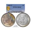 Image 1 : 1888-O $1 Morgan Silver Dollar Coin PCGS MS65 Amazing Toning