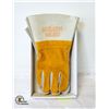 Image 1 : ACKLANDS GOLDEN SUEDE WELDING GLOVES- LARGE NEW