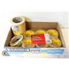 Image 1 : SCOTCH BRAND TAPE- 11 ROLLS ASSORTED- NEW