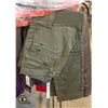 Image 1 : OLIVE CARGO PANTS SIZE 36 X 34