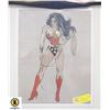 Image 1 : DC COMICS WODER WOMAN ORIGIONAL ARTWORK PRINT