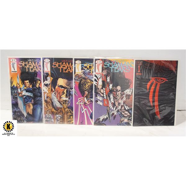 IMAGE COMICS SHAMANS TEARS #1 TO 5