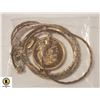 Image 1 : GOLD TONE COIN/MEDALLION AND NECKLACE SET