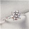 Image 1 : BZ1682-156 14K LAB GROWN DIAMOND (1.1CT,VS,F) RING