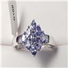 Image 1 : BZ1682-170 SILVER TANZANITE RING