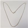 Image 1 : BZ1682-181 SILVER 18" 5.22G NECKLACE