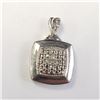 Image 1 : BZ1682-158 SILVER NATURAL DIAMOND(0.1CT) PENDANT