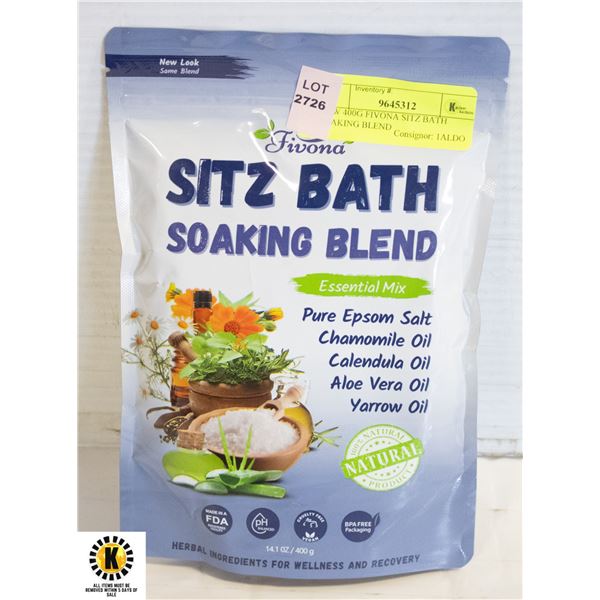 NEW 400G FIVONA SITZ BATH SOAKING BLEND