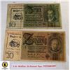 Image 1 : 20 + 10 REICH MARK WITH STAMPS