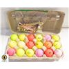 Image 1 : 18 COLOR GOLF BALLS + TEES + DEADPOOL
