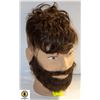 Image 1 : MAN MANNEQUIN HEAD 100% HUMAN HAIR WITH