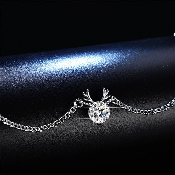 1 CT GRA CERTIFIED MOISSANITE 925 SILVER BRACELET