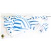 Image 1 : 2-PIECE BIKINI SWIMWEAR BLUE & WHITE