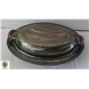 Image 1 : SILVER PLATE COVERED SERVING DISH