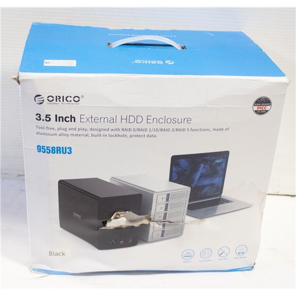 ORICO 3.5 INCH EXTERNAL HDD ENCLOSURE