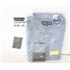 Image 1 : NEW MEN'S SHIRTS 1DENIM 1WHITE SIZE 2XL