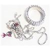 Image 1 : 2 NECKLACES EARING AND BRACLET