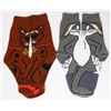Image 1 : TWO NEW NOVELTY ADULT SIZE SOCKS. SCOOBY DO0 AND