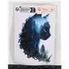 Image 1 : NEW BLUE CAT WITH SCENERY STICKER/DECAL