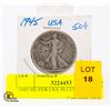 Image 1 : 1945 SILVER USA 50 CENT