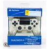 Image 1 : WIRELESS DUALSHOCK 4 WHITE PS4 CONTROLLER