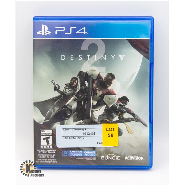 PS4 DESTINY 2