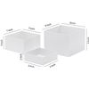 Image 2 : NEW MUKEEN 6 PACK OF ACRYLIC DISPLAY STANDS