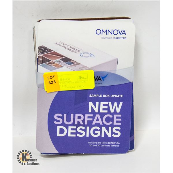 Omnova Color Chart Pdf 2 SETS OF NEW OMNOVA SURFACE DESIGN SAMPLERS