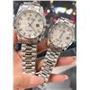 Image 1 : NEW REPLICA ROLEX QUARTZ "DATEJUST" COUPLES WATCH