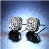 Image 3 : 1 CT GRA CERTIFIED MOISSANITE 925 SILVER EARRINGS