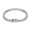 Image 1 : 11 CT GRA CERTIFIED MOISSANITE TENNIS BRACELET 925 STERLING