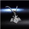Image 2 : 1 CT GRA CERTIFIED MOISSANITE 925 SILVER NECKLACE