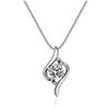 Image 1 : 1 CT GRA CERTIFIED MOISSANITE 925 SILVER NECKLACE
