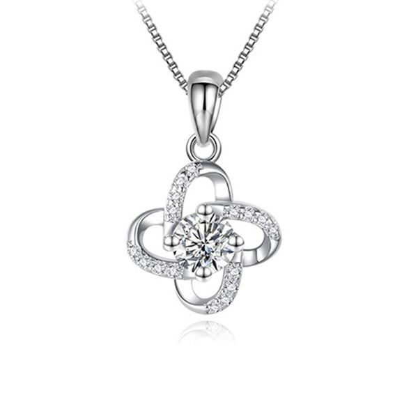 1 CT GRA CERTIFIED MOISSANITE 925 SILVER NECKLACE