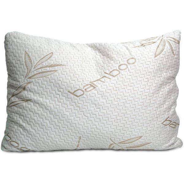 NEW 2 PACK SLEEPSIA QUEEN SIZE BAMBOO PILLOWS
