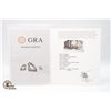 Image 3 : #283-1.00 CT GRA CERTIFIED ROUND BRILLIANT CUT