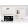 Image 2 : #266-3.00 CT GRA CERTIFIED ROUND BRILLIANT CUT