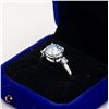 Image 2 : #271-CUSTOM HAND SET 3.00 CT CUT MOISSANITE STONE