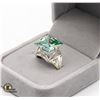 Image 2 : #301-10.10 CT PRINCESS CUT MOISSANITE STONE VVS