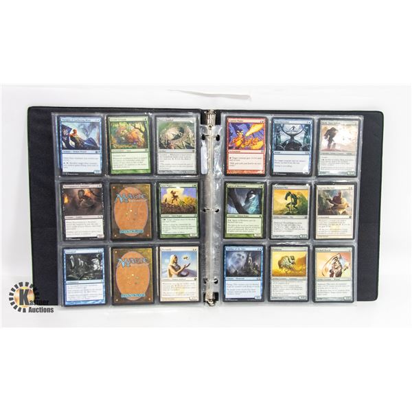 BINDER OF 100+ MTG COLLECTOR CARDS