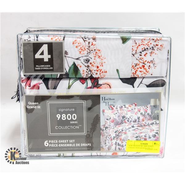 NEW SIGNATURE 9800 SERIES COLLECTION QUEEN 6 PIECE